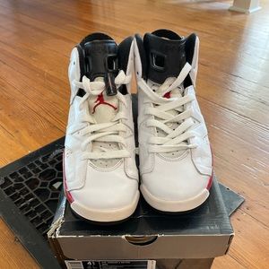 Air Jordan 6 Retro GS white/Varsity Red